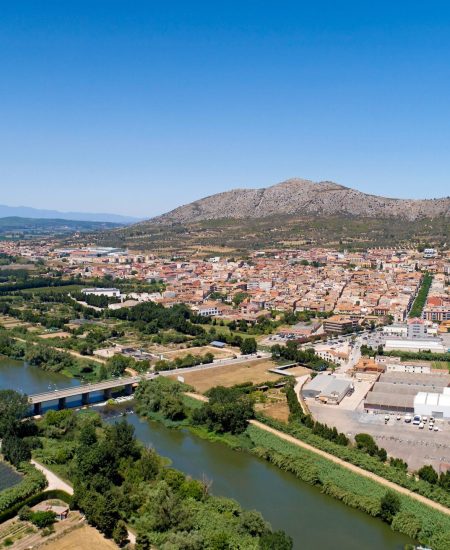 Torroella De Montgri in the spanish countryside